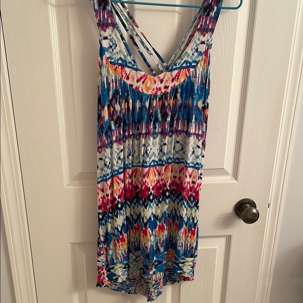 Colorful Sleeveless Top